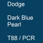 Preview: Dodge, Dark Blue Pearl, T88 / PCR.